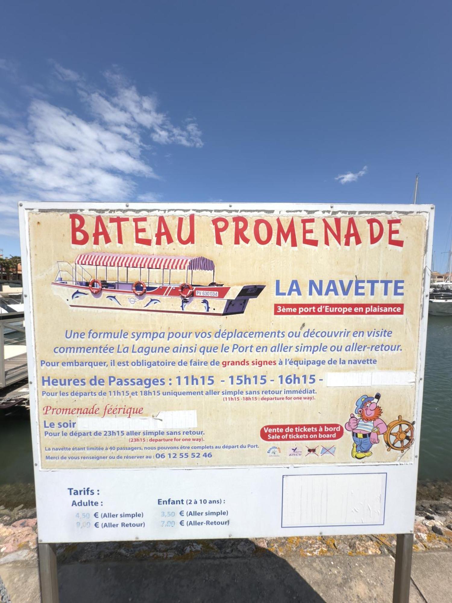 Hispaniola, Avec Vue Sur La Marina Et Parking Prive Saint-Cyprien  Eksteriør billede